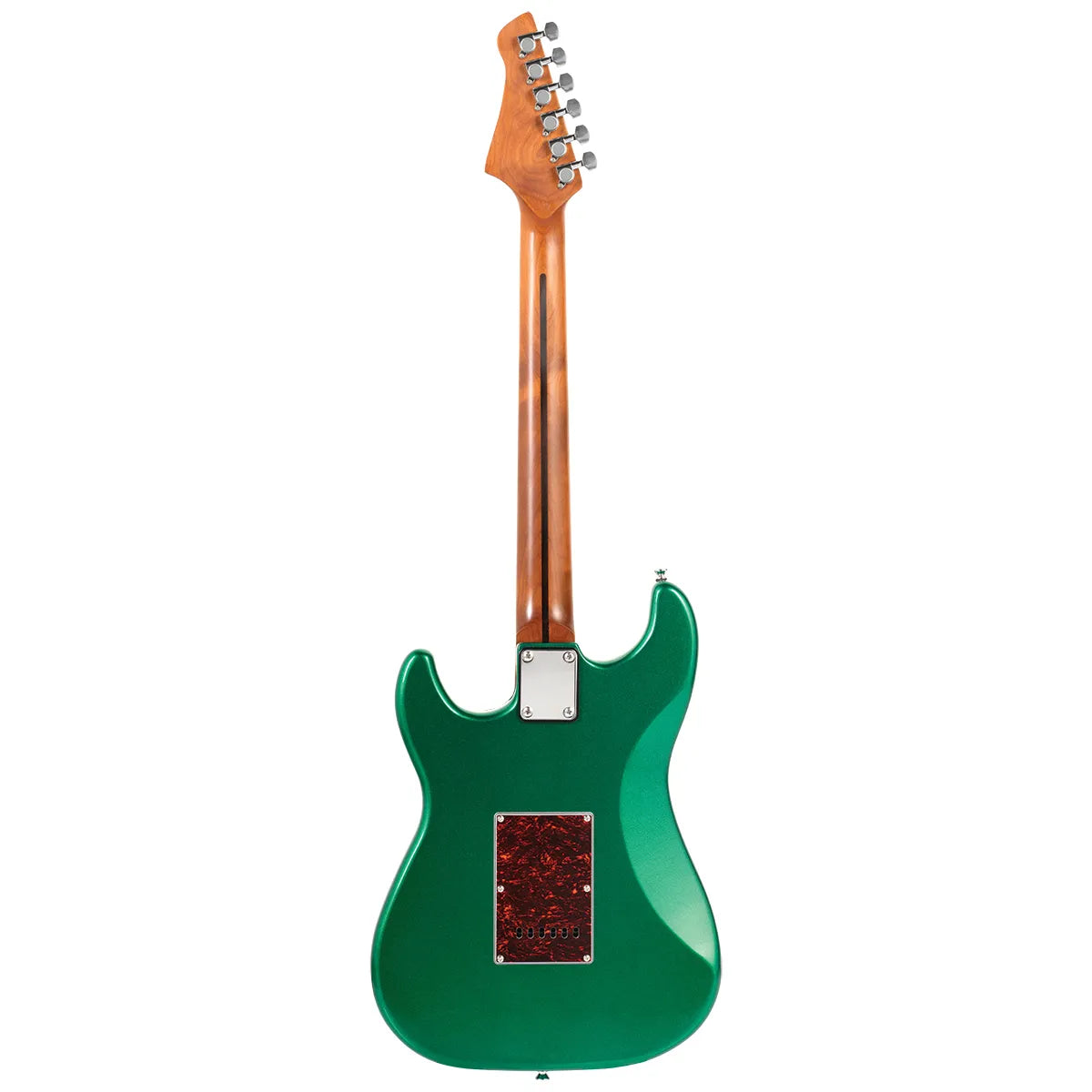 Northstar NS1-EG S-Style Electric Guitar Emerald Green 6 String Double Cutaway — view 2