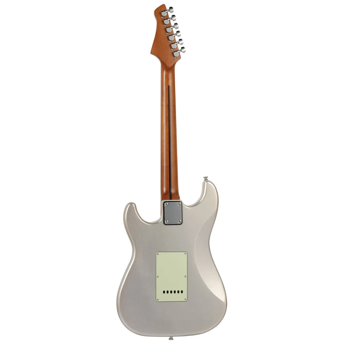 Northstar NS1-IS-HSS Electric Guitar Inca Silver, Poplar Body, Maple Neck, 2 Single Coil & 1 Humbucker, 6 String Double Cutaway — view 2