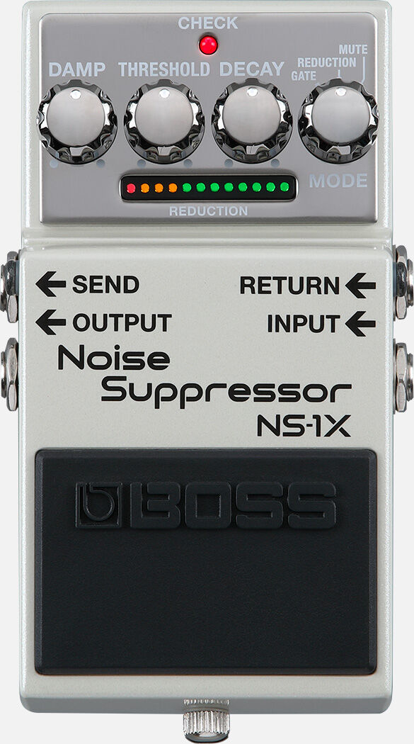 BOSS NS-1X Noise Suppressor Pedal - Advanced MDP Technology for Guitar/Bass, Compact Design, Gate/Reduction Modes — view 2