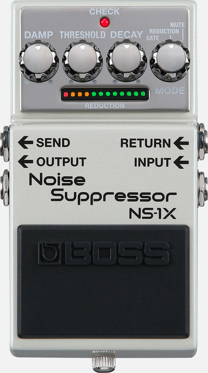 BOSS NS-1X Noise Suppressor Pedal - Advanced MDP Technology for Guitar/Bass, Compact Design, Gate/Reduction Modes — view 2