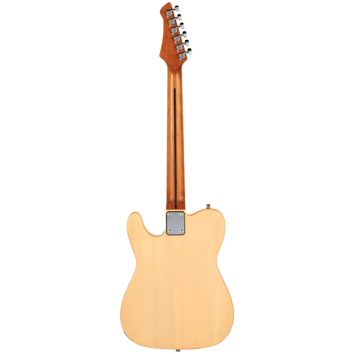 Northstar NS2-NA Electric Guitar Natural Matte 6 String Single Cutaway Poplar Wood — view 2