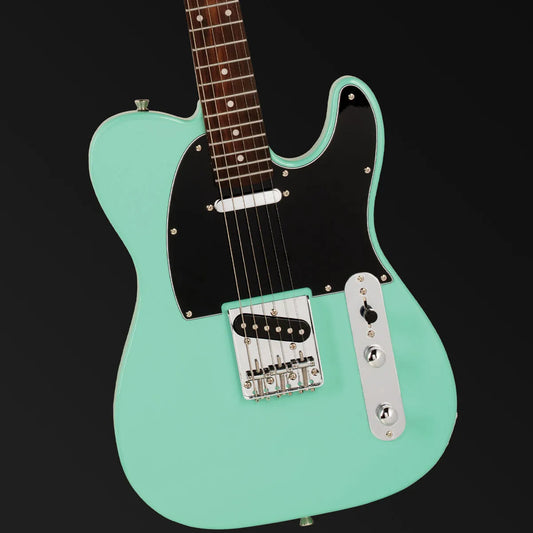 Northstar NS2SFG Electric Guitar Sea Foam Green, Solid Poplar Body, Vintage Caramel Maple Neck, 2x Single Coil Pickups