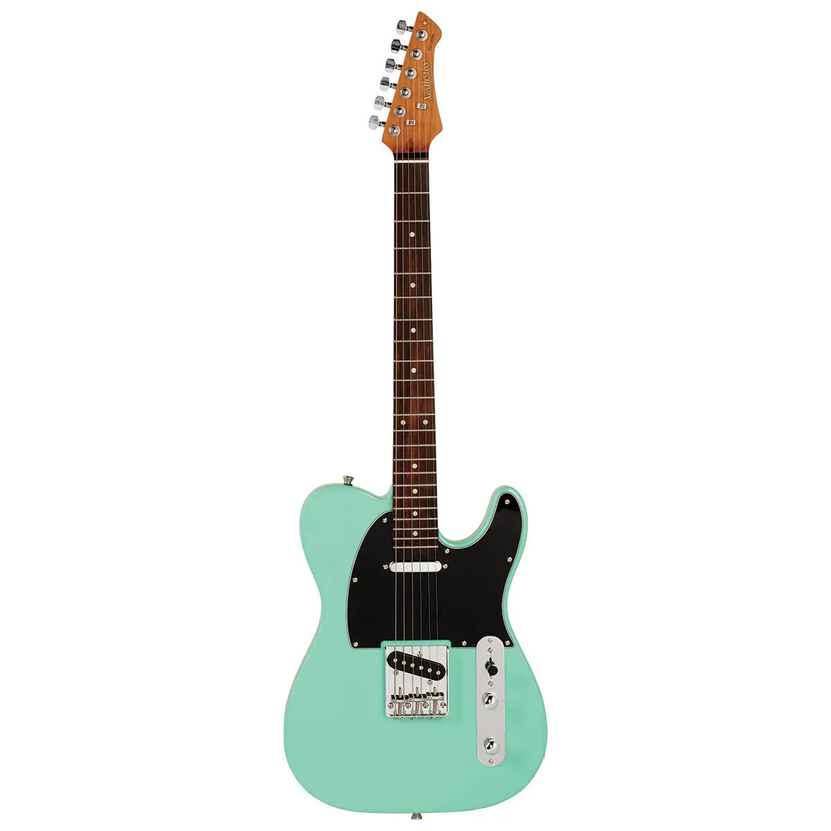 Northstar NS2SFG Electric Guitar Sea Foam Green, Solid Poplar Body, Vintage Caramel Maple Neck, 2x Single Coil Pickups — view 2