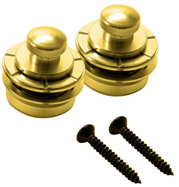 Hennessey Gold Solid Brass Strap Locks (1-Pair)