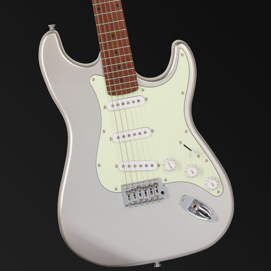 Northstar Pro NSP1-ISH Electric Guitar Inca Silver Double Cutaway 6 String Poplar Body with Humbucker and Single Coil Pickups