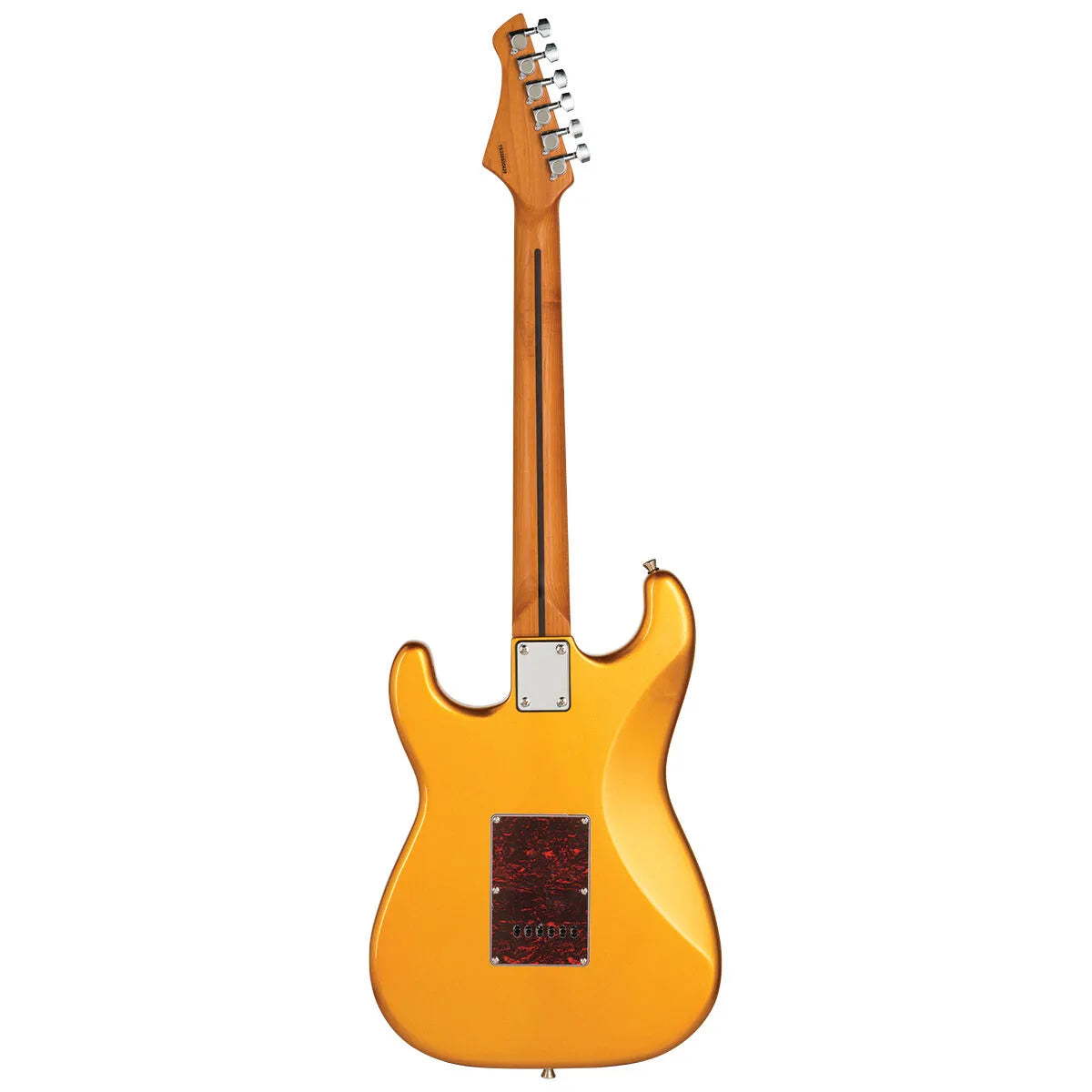 Northstar Pro NSP1-SC Sienna Copper Electric Guitar 6 String Double Cutaway with Torrefied Maple Neck and Ceramic Humbucker Pickups — view 3