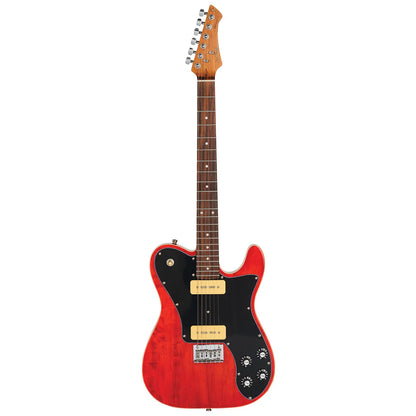 Northstar Pro NSP2-NA T-Style Electric Guitar Natural Dark Stain Gloss — view 2