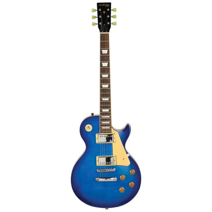 Northstar Pro NSP3-BL LP-Style Electric Guitar Thru Blue Burst Gloss — view 2