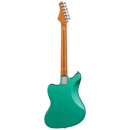 Northstar Pro NSP4-EG Electric Guitar Metallic Emerald Green Gloss 6 String Offset — view 3