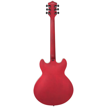 Northstar Pro NSP5CH Semi Acoustic Hollow Body Electric Guitar Open Pore Cherry Satin — view 3