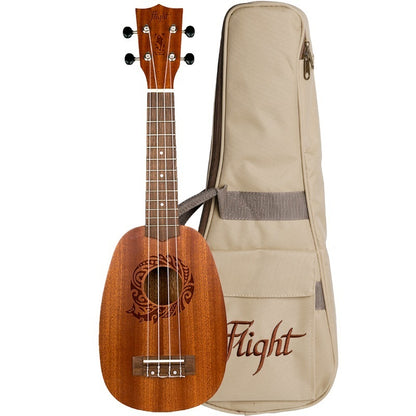 Flight NUP310 Pineapple Soprano Ukulele W/Bag — view 2