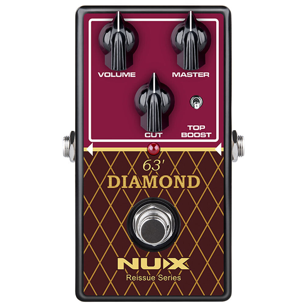 NU-X Reissue Series '63 Diamond Overdrive Effects Pedal