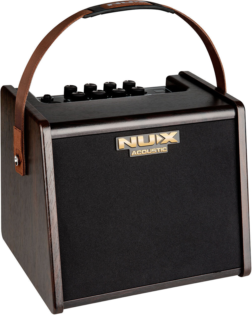 NU-X AC25 Stageman 2-Channel 25W Battery Operated Acoustic Amplifier with Bluetooth and Reverb