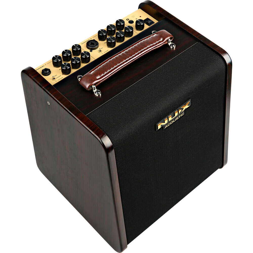 NU-X Stageman II 80W Battery Powered Acoustic Guitar Amplifier with Digital FX and Bluetooth — view 4