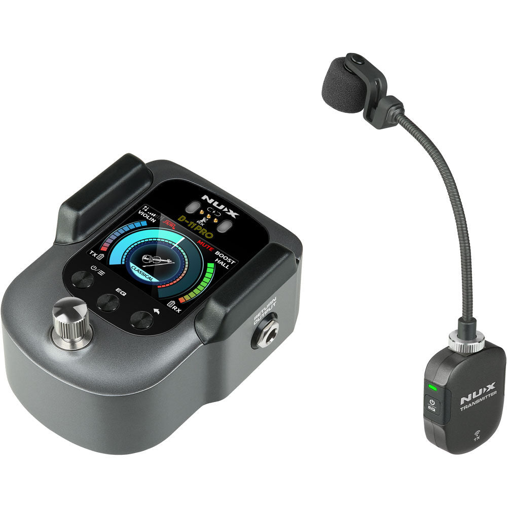 NU-X B-11 Pro Digital Wireless System for Violin & Viola with Built-in Reverb and Professional EQ Presets — view 5