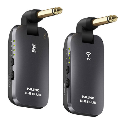NUX B-2 PLUS Digital 2.4GHz Wireless Guitar System with Auto-Off and 7 Hours Battery Life — view 2