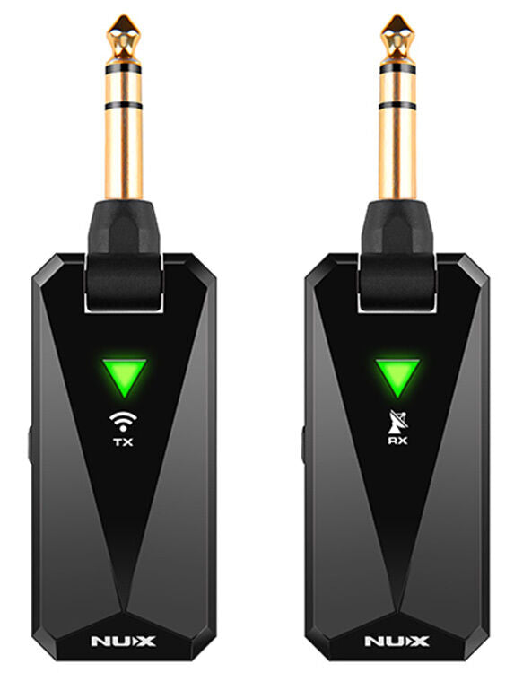NU-X B5RC Deluxe Digital 2.4GHz Wireless Instrument System for Guitar, Bass, Keyboard, Ukulele