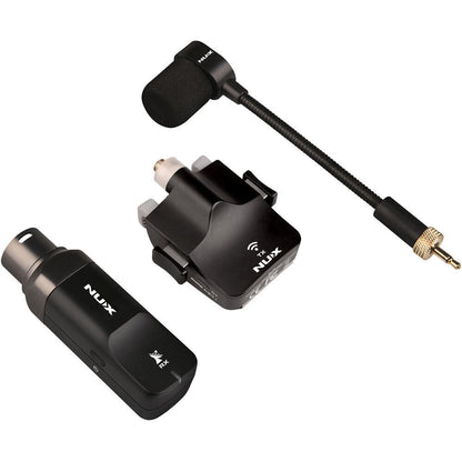 NUX B-6 Digital 2.4GHz Wireless System for Saxophone with Gooseneck Microphone and Charging Storage Case — view 2