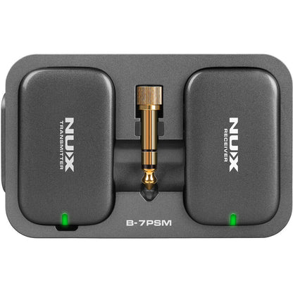 NU-X B7PSM Wireless In-Ear Monitoring System 5.8 GHz, 24-bit Audio, 100 ft Range, Low Latency, Rechargeable, Compact Design — view 5