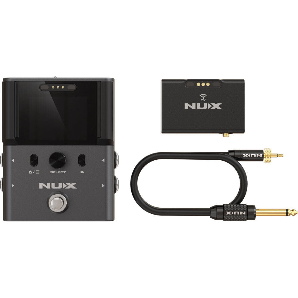 NUX B-8 Professional Digital Wireless System with Pedal Receiver for Guitar and Bass — view 2