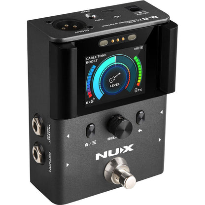 NUX B-8 Professional Digital Wireless System with Pedal Receiver for Guitar and Bass — view 6