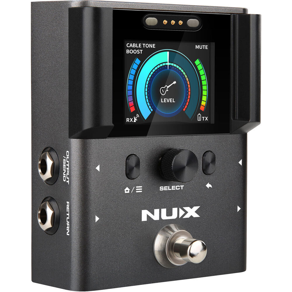 NUX B-8 Professional Digital Wireless System with Pedal Receiver for Guitar and Bass — view 4