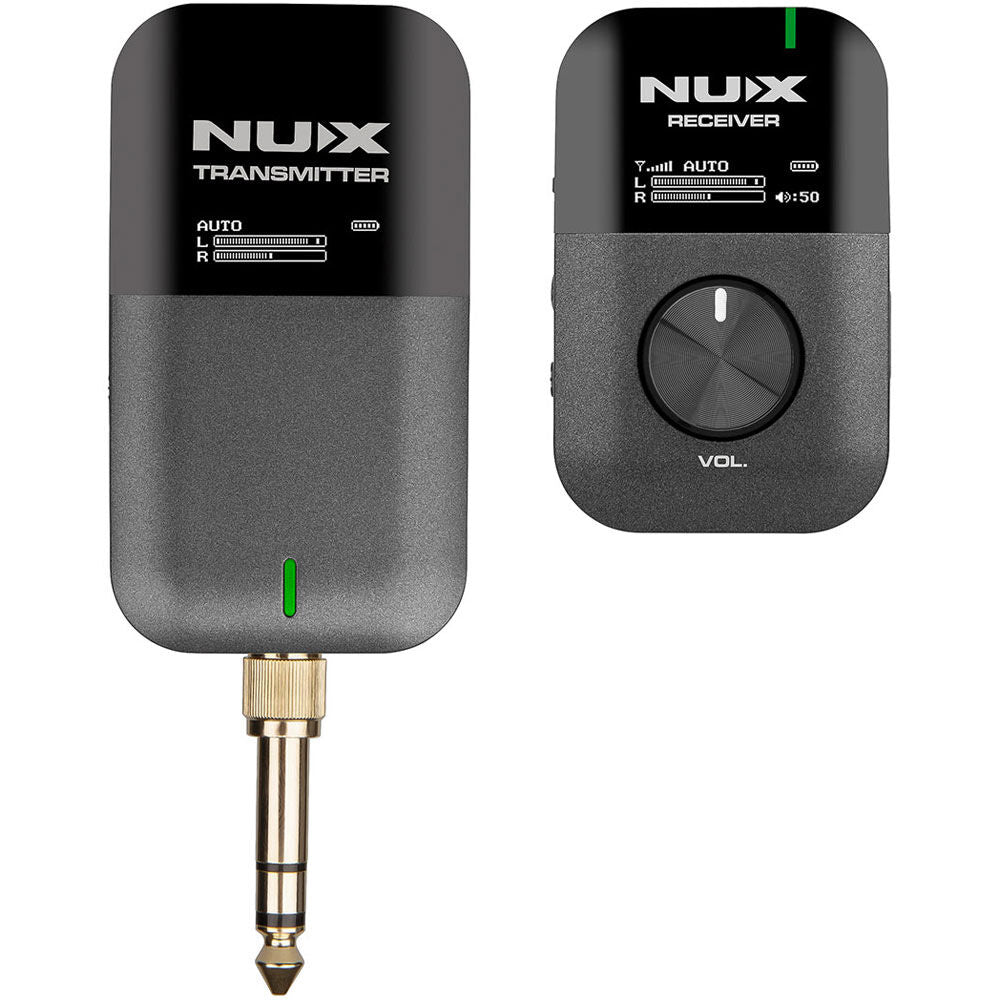 NU-X C7RC 5.8 GHz Stereo Wireless In-Ear Monitor System with Charging Case and Multiple Receiver Support — view 2