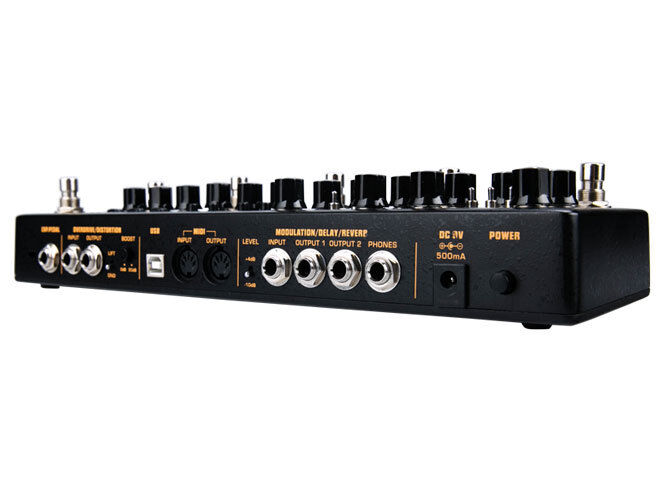 NU-X Cerberus Integrated Multi-Effects Guitar Processor with IR Loader and MIDI Control — view 2