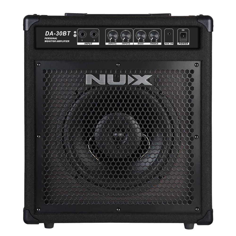 NUX DA-30BT 30W Electronic Drum Kit Amplifier with Bluetooth and Adjustable EQ