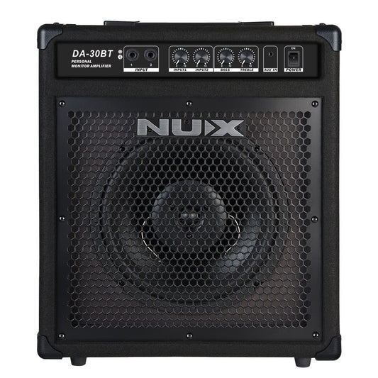 NUX DA-30BT 30W Electronic Drum Kit Amplifier with Bluetooth and Adjustable EQ