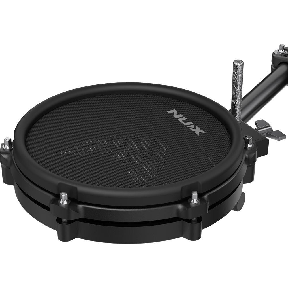 NU-X DM110 Portable 8-Piece Electronic Drum Kit with Mesh Heads and Bluetooth Connectivity — view 4