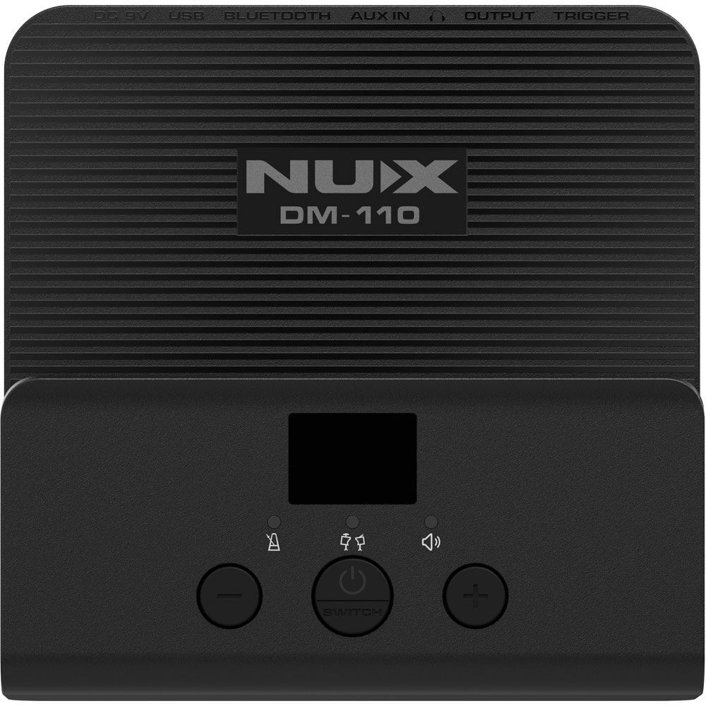 NU-X DM110 Portable 8-Piece Electronic Drum Kit with Mesh Heads and Bluetooth Connectivity — view 5