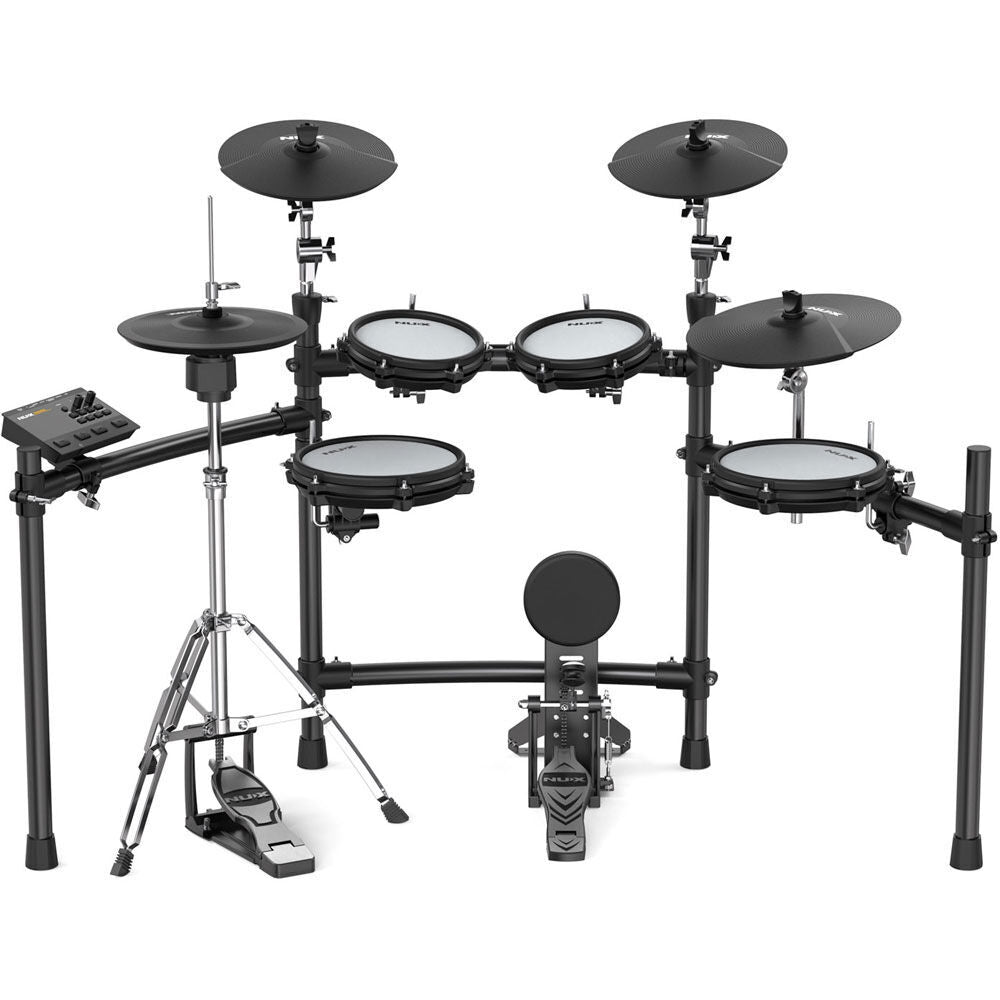 NU-X DM310H Portable 9-Piece Electronic Drum Kit with Mesh Heads and Independent Hi-Hat — view 3