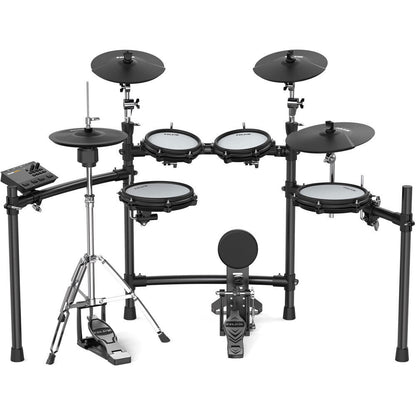 NU-X DM310H Portable 9-Piece Electronic Drum Kit with Mesh Heads and Independent Hi-Hat — view 3
