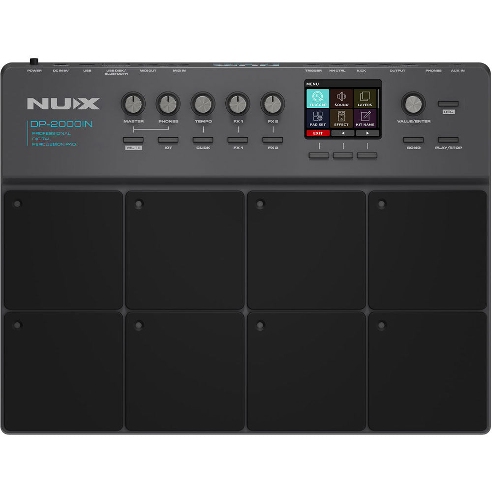 NU-X DP-2000IN Premium Indian Sampled Electronic Percussion Pad Sound Module