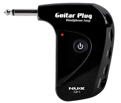 NU-X GP-1 Analog Series Guitar Plug Headphone Amp with Distortion and AUX Input