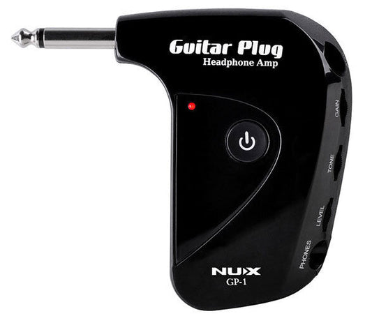 NU-X GP-1 Analog Series Guitar Plug Headphone Amp with Distortion and AUX Input