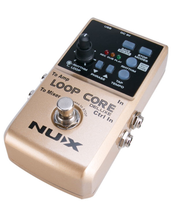 NU-X Loop Core Deluxe Bundle with Dual Foot Switch and Drum Machine — view 4