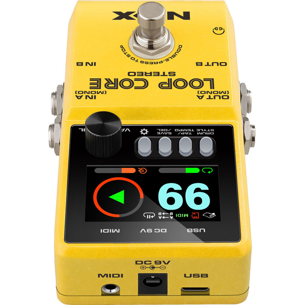 NUX Loop Core Stereo Effects Pedal with High-Definition LCD Display and MIDI Control — view 2