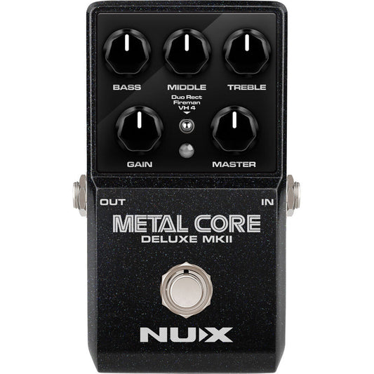 NU-X Core Series Metal Core Deluxe MK-II Distortion Effects & Preamp Pedal