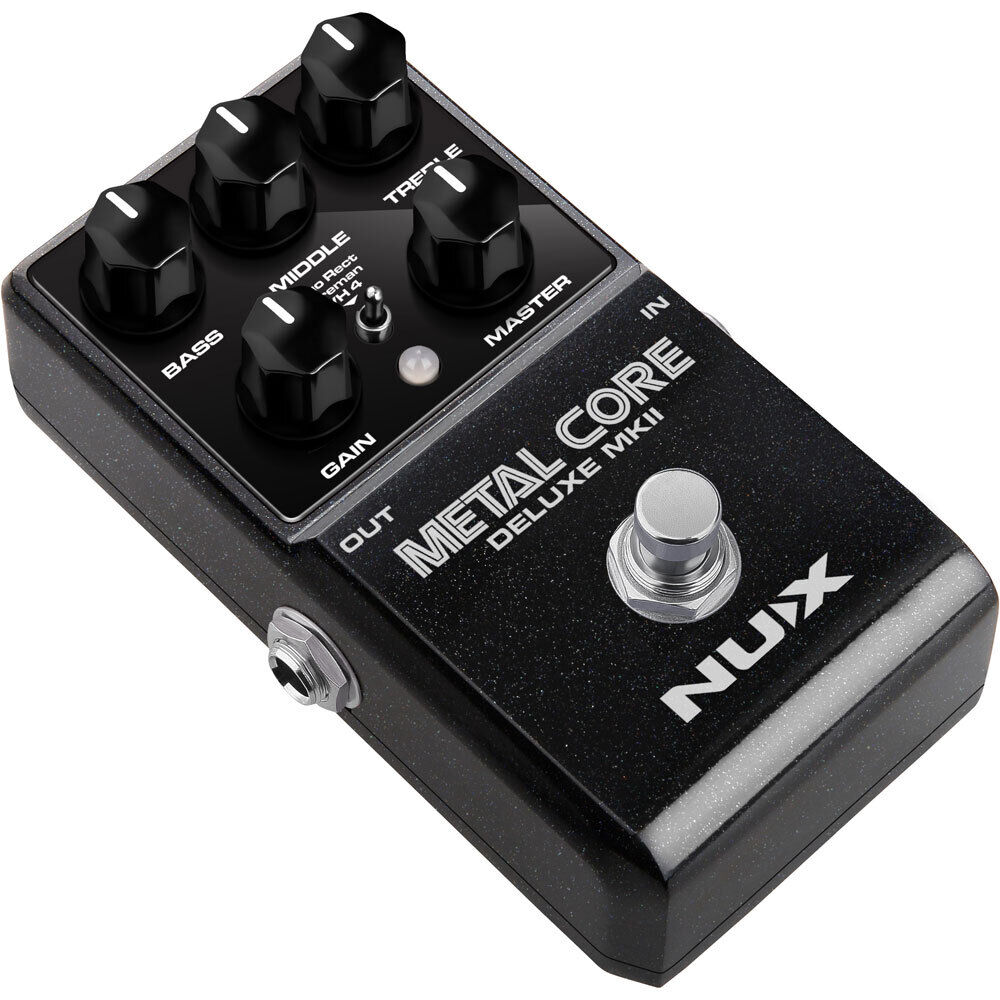 NU-X Core Series Metal Core Deluxe MK-II Distortion Effects & Preamp Pedal — view 3