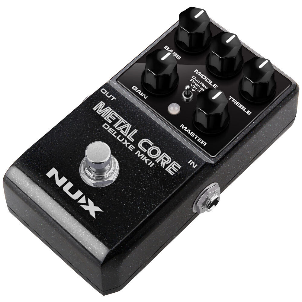 NU-X Core Series Metal Core Deluxe MK-II Distortion Effects & Preamp Pedal — view 2
