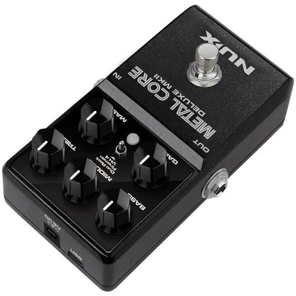NU-X Core Series Metal Core Deluxe MK-II Distortion Effects & Preamp Pedal — view 4