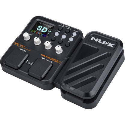 NUX MG101 Multi-Effects and Modelling Guitar Processor with LCD, USB Recording, Phrase Looper, 25 Amp Models, and QuickTone Editor Software — view 4