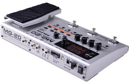 NUX MG-20 Guitar Modeling Processor with 60 Effects, 16 Amp Models, Drum Machine, and Loop Station — view 4