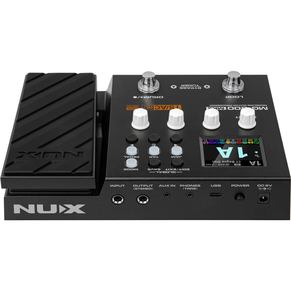 NU-X MG-300 MKII Guitar Modeling Processor with Multi-Effects, Impulse Responses, Phrase Looper, and Drum Machine — view 4