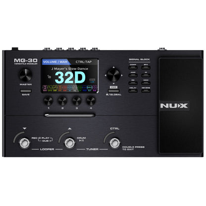 NU-X MG-30 Guitar Modeling Processor with HD Amp Models and Effects