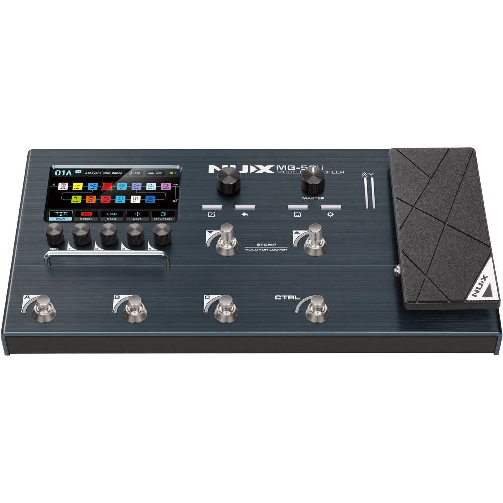 NUX MG-50Li Multi-Effects Processor for Guitar and Bass with Profiling and Modeling Features — view 2
