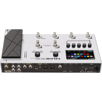 NUX MG-50Li Guitar/Bass Multi-Effects Processor with USB Interface and Rechargeable Battery — view 3