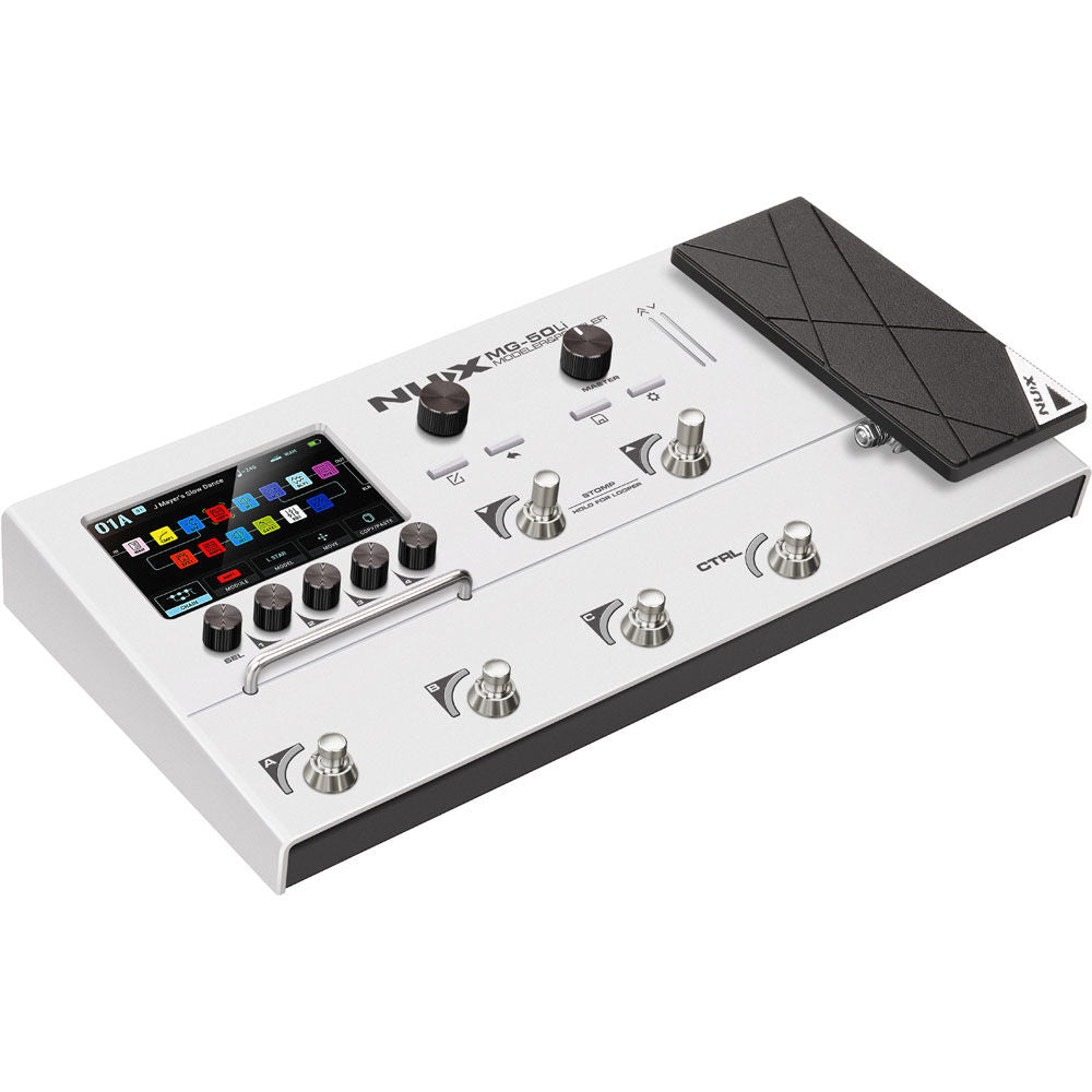 NUX MG-50Li Guitar/Bass Multi-Effects Processor with USB Interface and Rechargeable Battery — view 4
